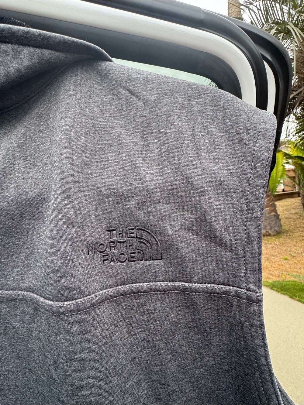 Gray Men's Sleeveless Vest - Picture 7 of 7